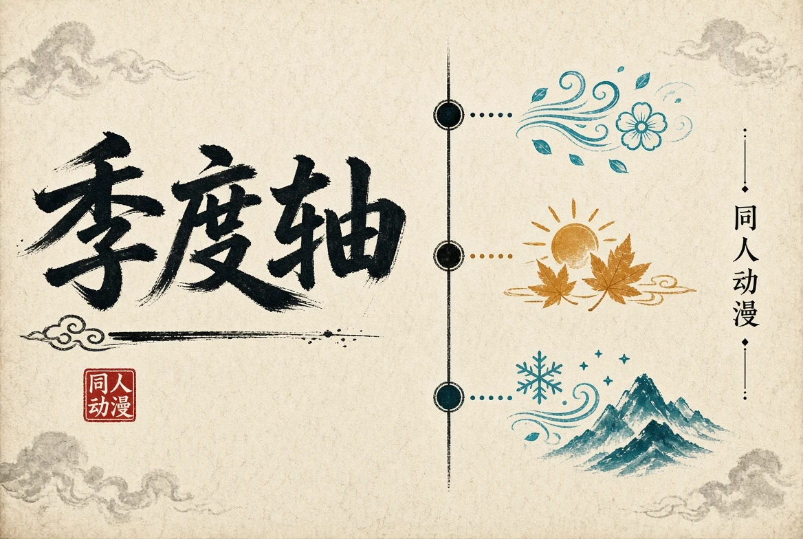 动漫季度整理轴主题视觉
